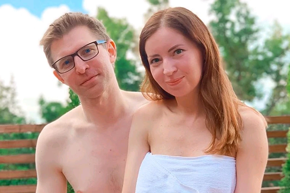 Блогер Екатерина Диденко с мужем Валентином.