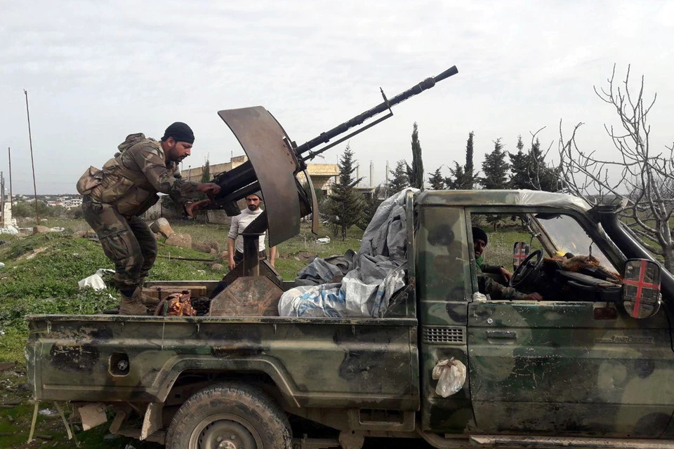 Уничтожены две гаубицы и две ракетные установки сирийской армии