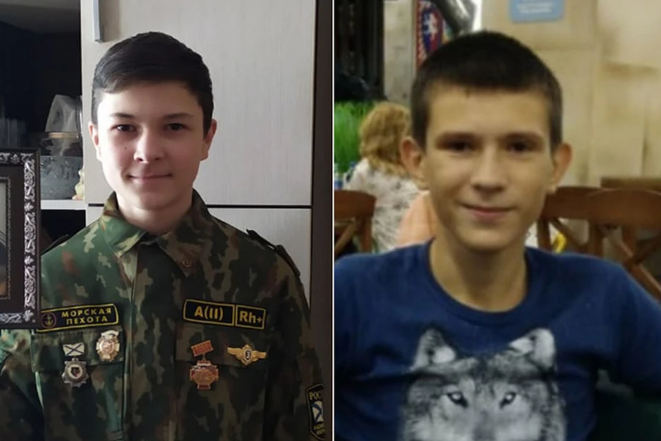 Кирилл Смирнов (на фото слева) и Никита Авдеев пропали 13 марта Фото: СУ СК РФ по Тверской области