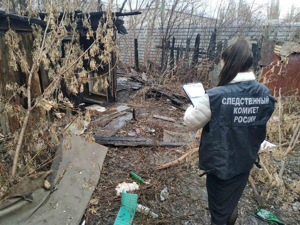 Труп ребенка нашли у заброшенного сарая на Омской. Фото СУ СКР по Саратовской области