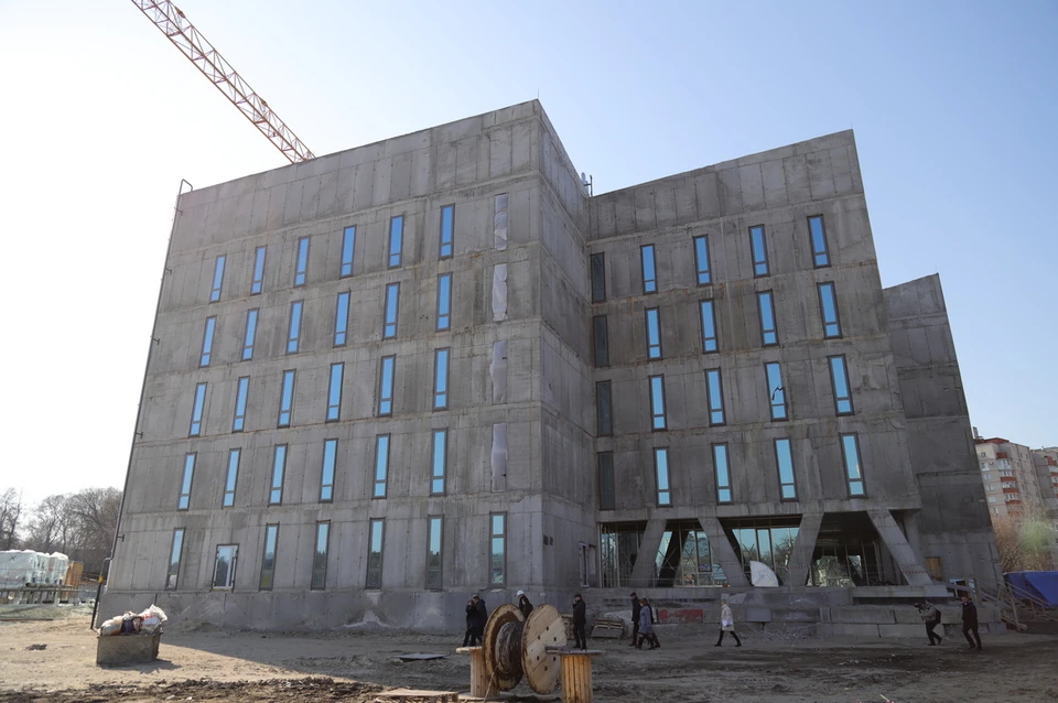 Новое здание областного суда откроет двери для посетителей уже в 2020 году.