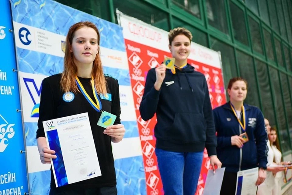 Всего в первенстве Украины наши пловцы завоевали шесть медалей.