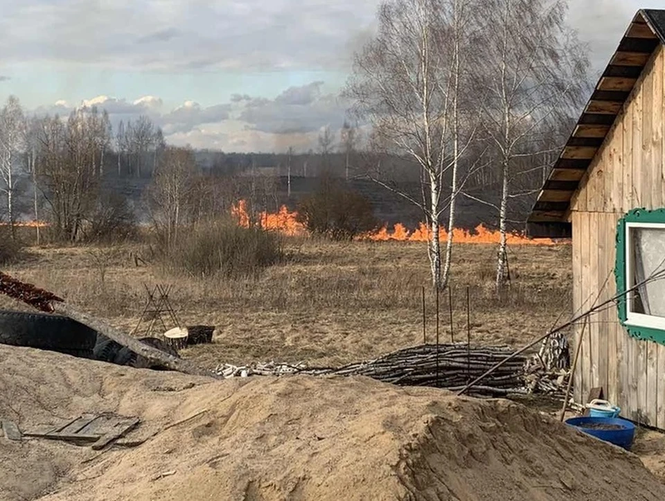 В Смоленской области установлен пожароопасный период. Фото: пресс-служба ГУ МЧС России по Смоленской области.