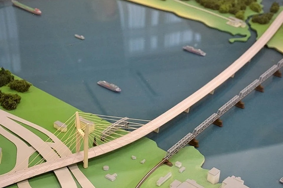 План нового моста в новосибирске фото