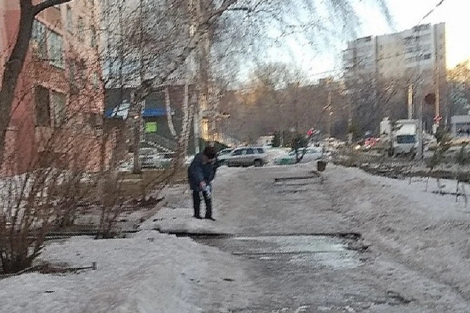 Пенсионера увидели возле дома в Ленинском районе.