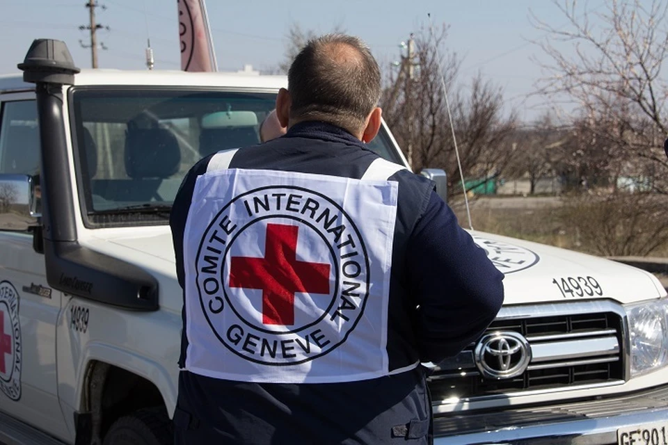 В Донецк прибыл гуманитарный конвой от международного комитета «Красного креста»