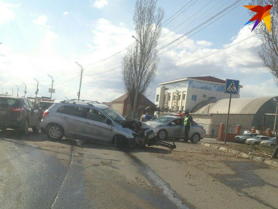 ДТП на улице Аэропорт в Саратове