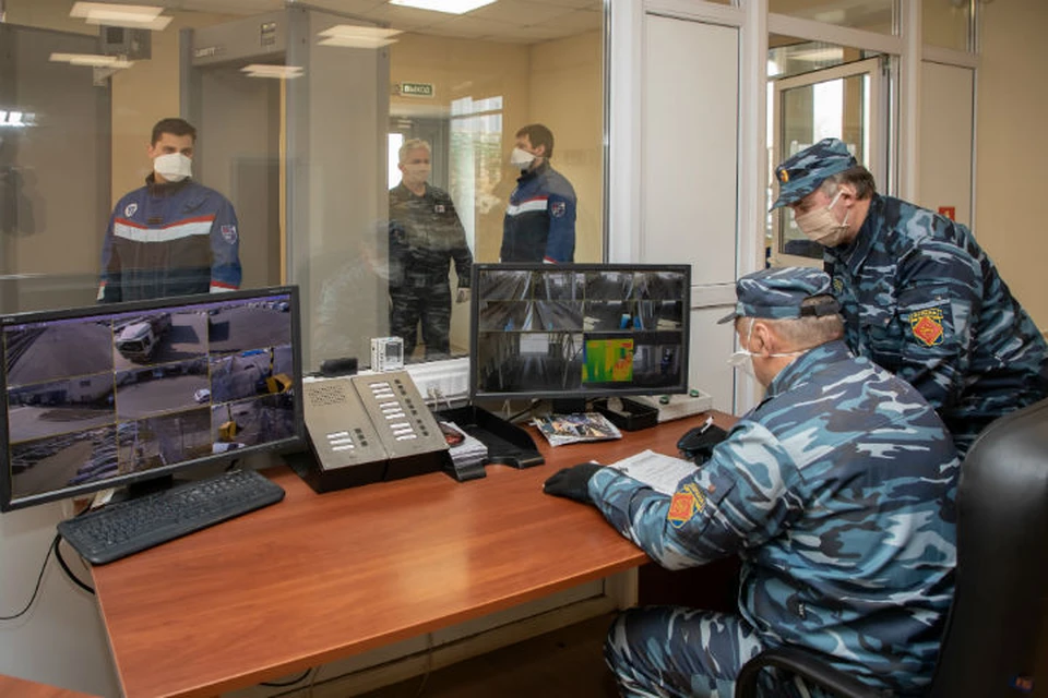 Стационарный комплекс для эпидемиологического контроля (тепловизор)