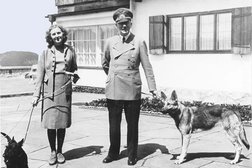 Адольф Гитлер и Ева Браун