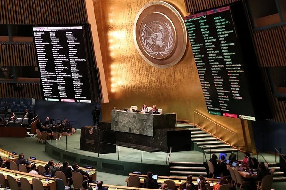 Делегация Украины в Генассамблее ООН заблокировала предложенный Россией проект резолюции по борьбе с коронавирусом