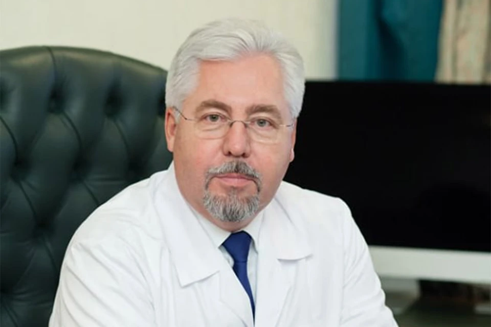 Главный врач Боткинской больницы Алексей Шабунин.