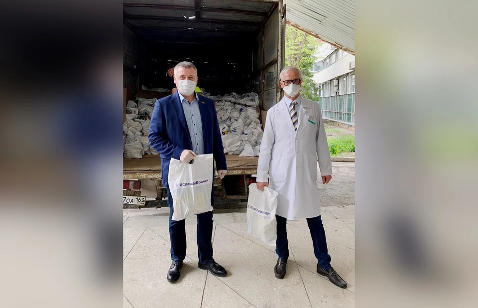 Депутат и его компания в условиях пандемии коронавируса помогают нуждающимся людям и медикам / Фото: ЭкоВоз