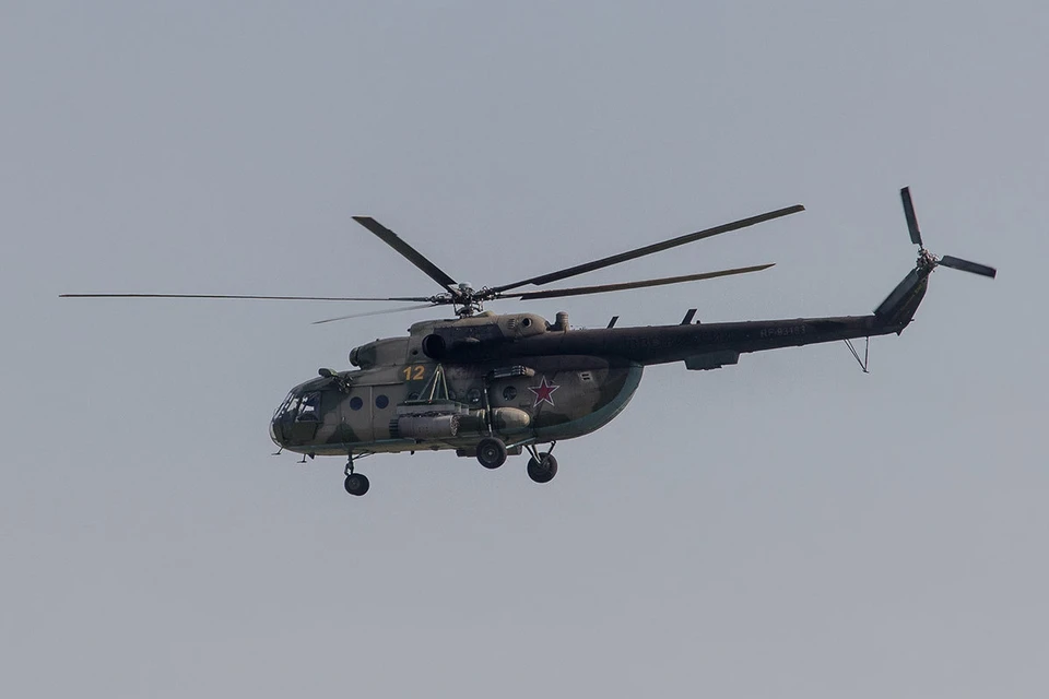 Вертолет Ми-8 ВКС России.