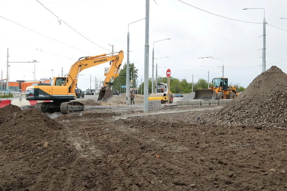Подрядчики ведут работы по обустройству двух разворотных колец.