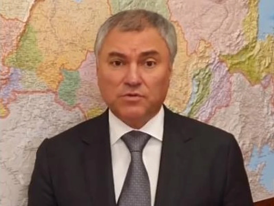 Председатель Государственной думы России Вячеслав Володин