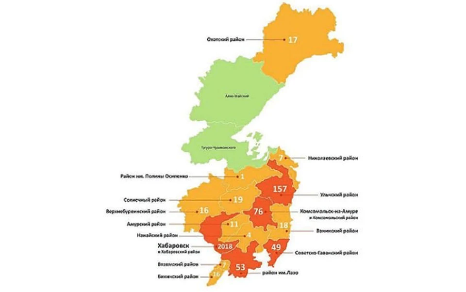 Ситуация по коронавирусу в Хабаровском крае на 6 июня ФОТО: Министерство здравоохранения Хабаровского края