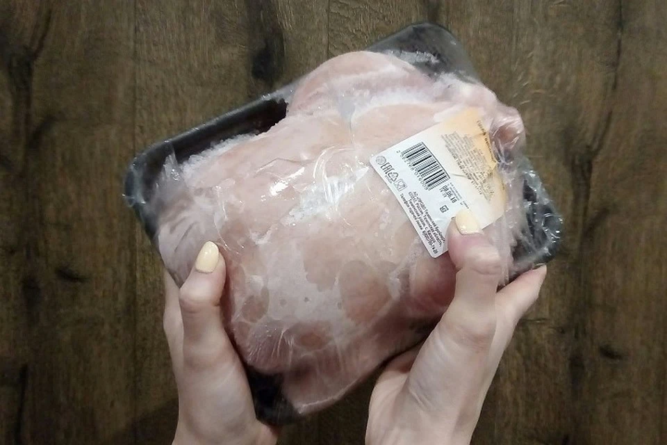 В курице нашли сальмонеллы