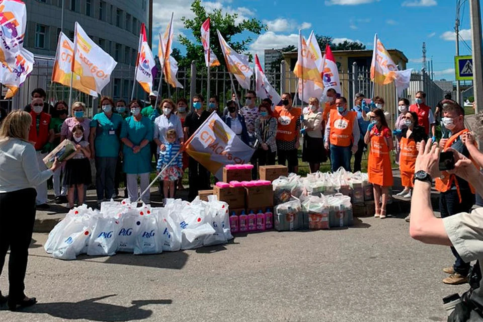 Моющие средства в медучреждения безвозмездно поставила компания Procter&Gamble. Фото Компании Procter&Gamble.