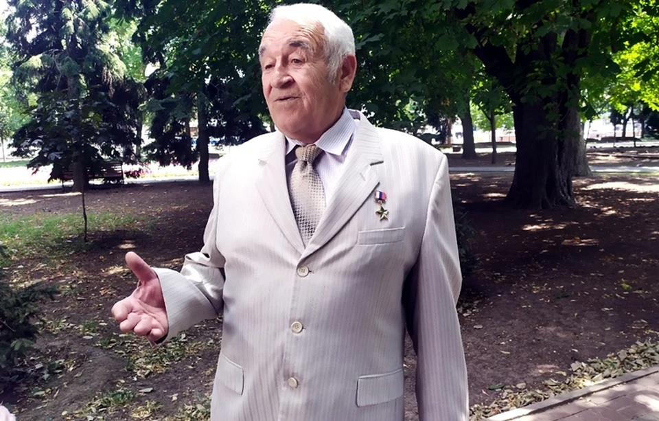 Ветеран боевых действий, Герой России Булгаков Владимир Васильевич.