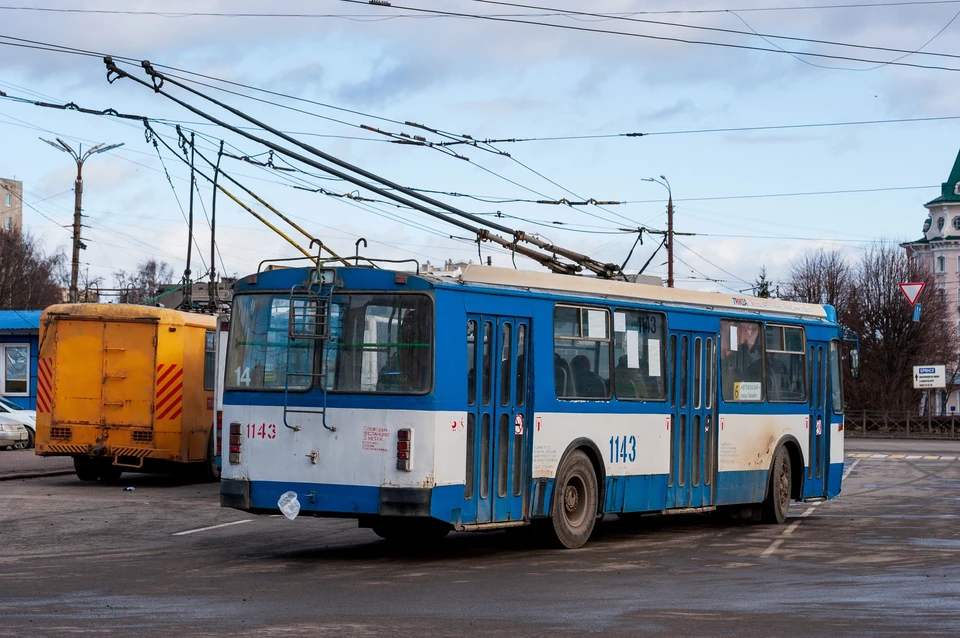 В Орле временно прервется движение троллейбусов по Тургеневской улице