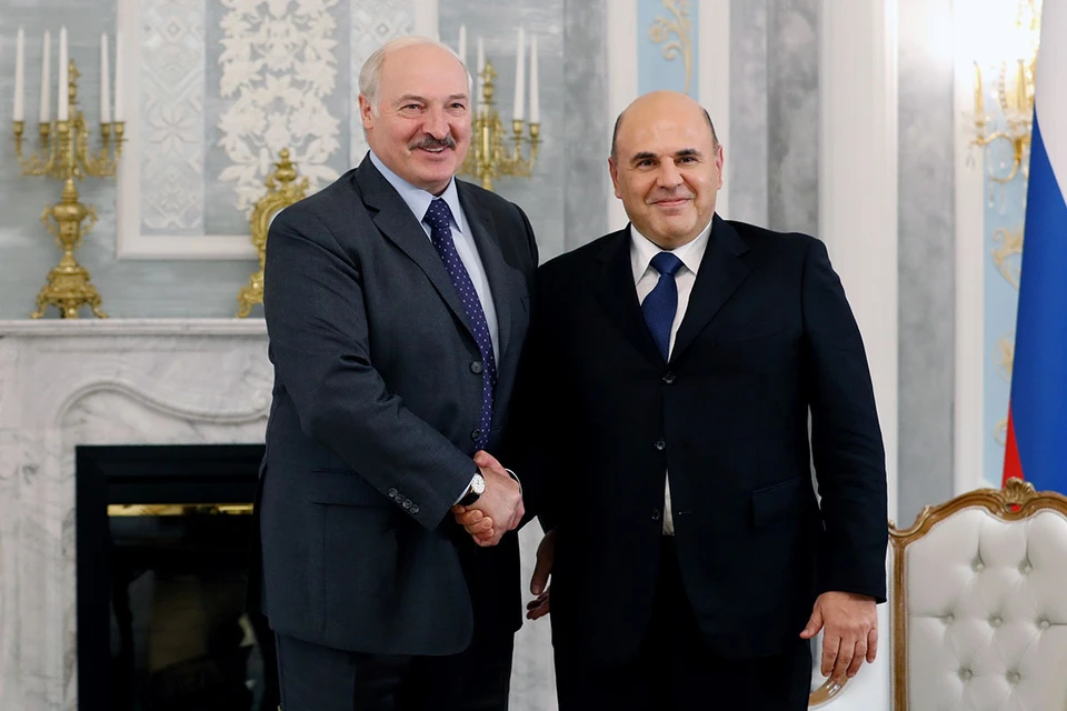 На переговорах в Минске премьер Михаил Мишустин и президент Белоруссии Александр Лукашенко не только обсуждали интеграцию двух стран, но и поговорили о коронавирусе.