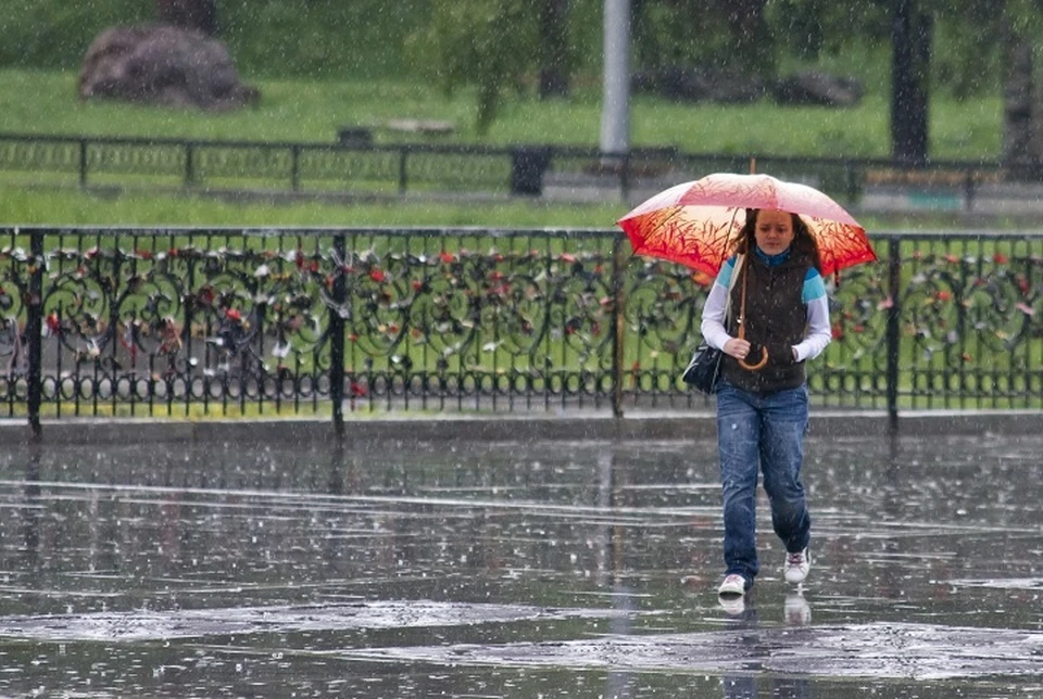 Конец недели в Екатеринбурге будет пасмурным и дождливым