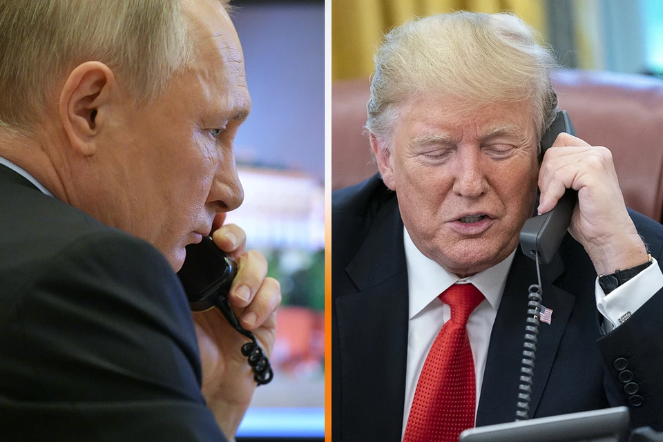 Состоялся телефонный разговор Владимира Путина и Дональда Трампа.