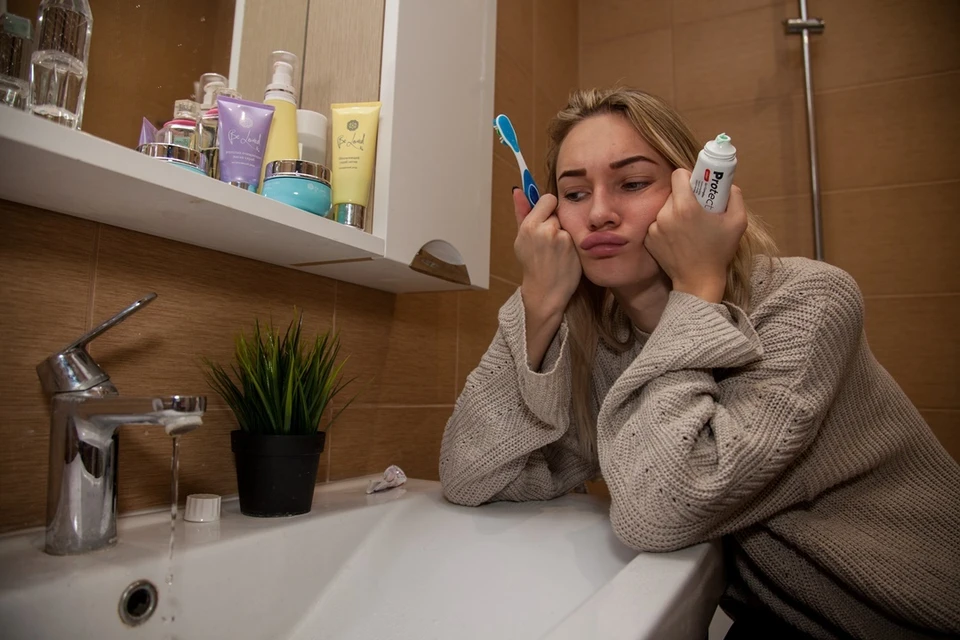 А воду-то я не запасла.