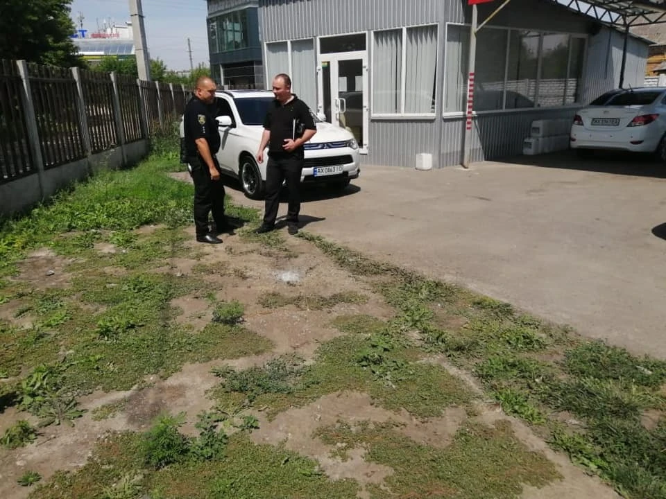 У автомойки в Харькове взорвалась ручная граната