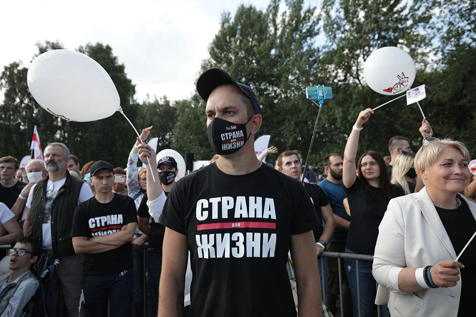 30 июля в Минске прошел многотысячный митинг против действующего президента.