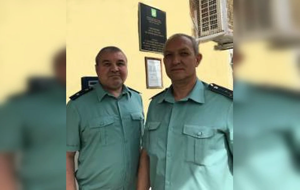 Два сотрудника отдела судебных приставов по Орджоникидзевскому району спасли избитую женщину. Фото: Управления Федеральной службы судебных приставов по Пермскому краю.