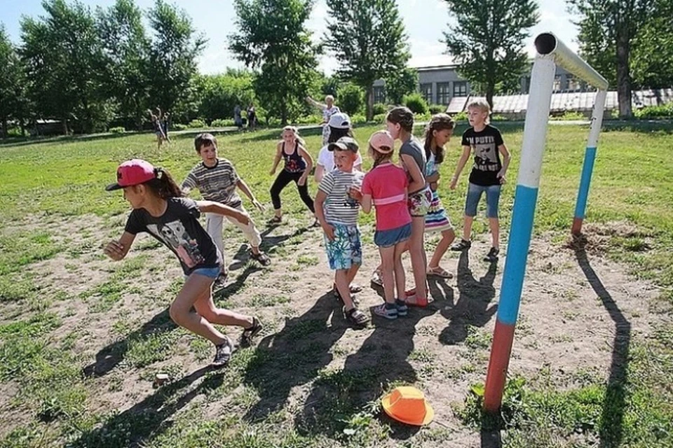 Детский лагерь организовали на базе "Пилигрим"