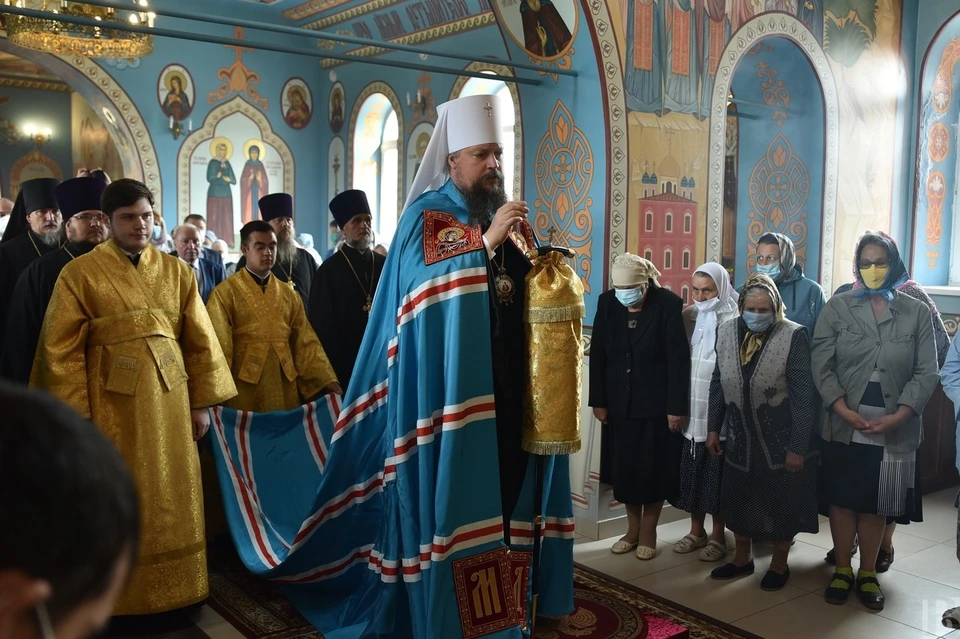 Митрополит Дионисий приехал на родную для него рязанскую землю. Фото: сайт "Рязанские ведомости".