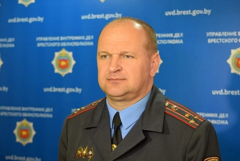 Начальник брестской милиции Александр Астрейко рассказал о задержанных и освобожденных после протестов. Фото: УВД