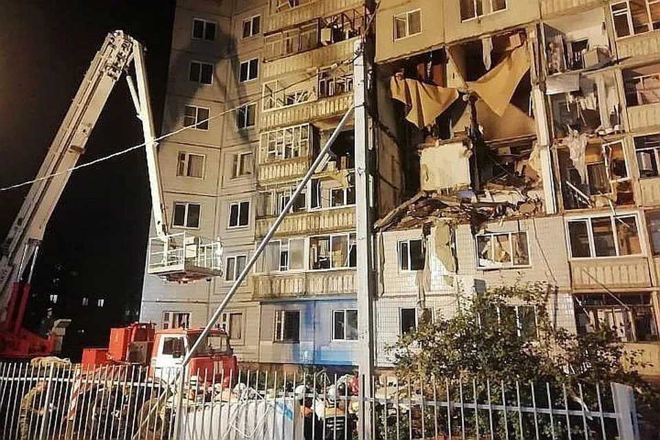 Взрыв в квартире десятиэтажного дома произошел в пятницу