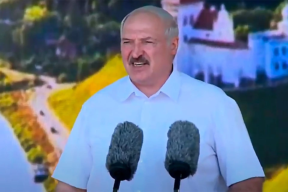 Самое важное из 24-минутной речи Александра Лукашенко на акции в Гродно