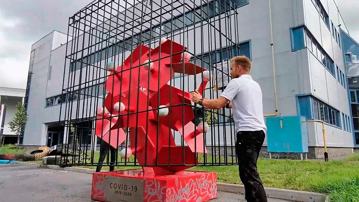 Первый памятник победе над коронавирусом появился в Санкт-Петербурге - KP.RU