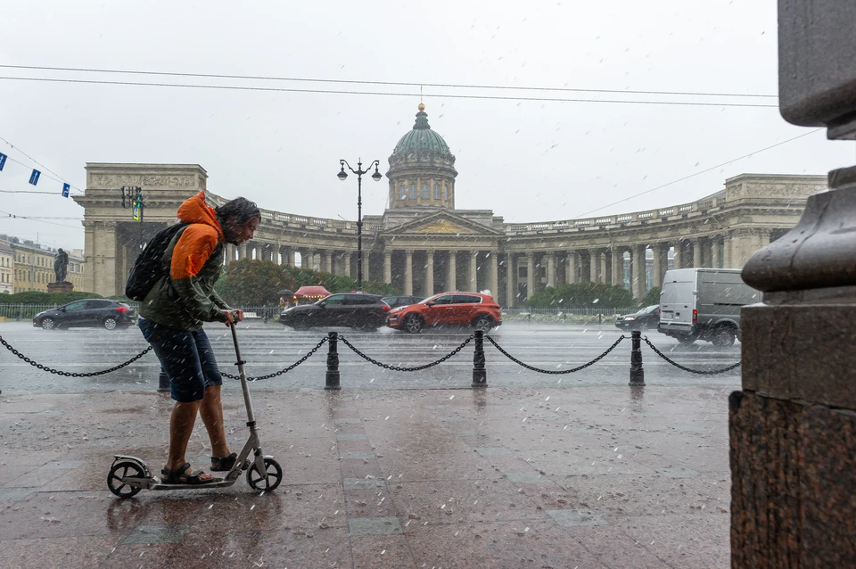 Ливни с грозами прогнозируются в Ленобласти и Петербурге 26 и 27 августа.