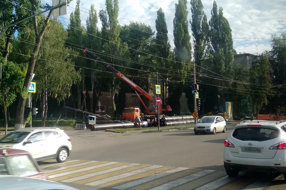В Липецке перекроют часть дороги на перекрестке улиц Механизаторов и Папина