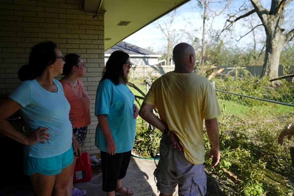 Последствия урагана «Лаура» в Луизиане