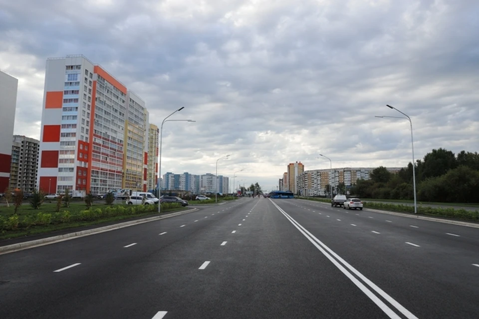 В День шахтера в Кемерове открыты два новые дороги. ФОТО: пресс-служба администрации правительства Кузбасса