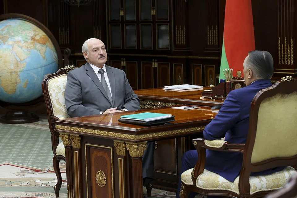 Александр Лукашенко встретился с председателем Верховного суда Белоруссии Валентином Сукало