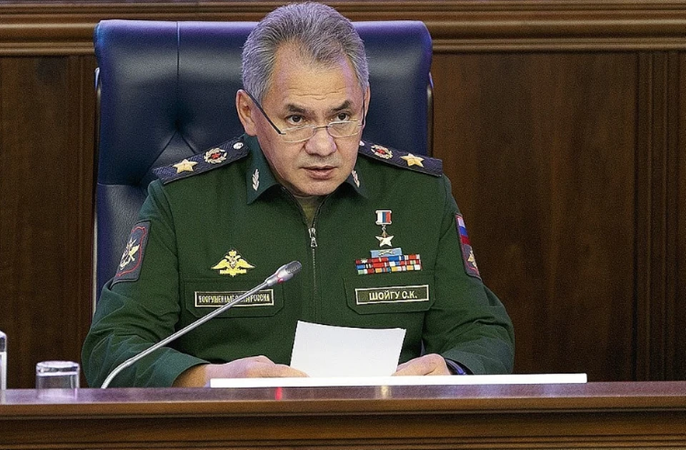 Министр обороны России Сергей Шойгу