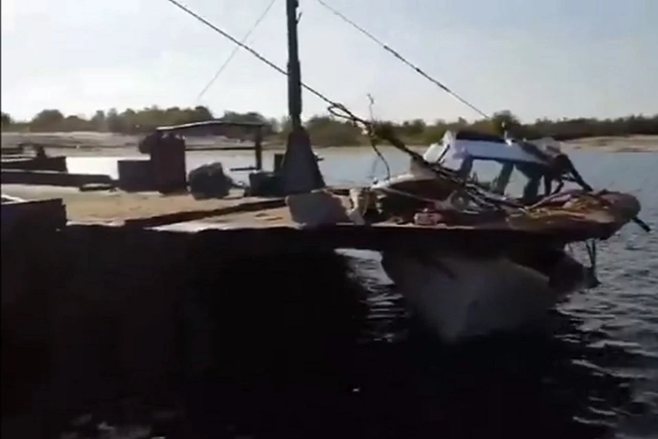 По данным СМИ, за штурвалом катера находился "Зятёк". Фото: скриншот с видео