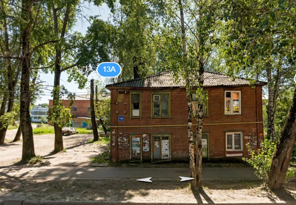 В адресную программу переселения дом был включен лишь после обращения прокуратуры с иском в суд. Фото: yandex.ru/maps