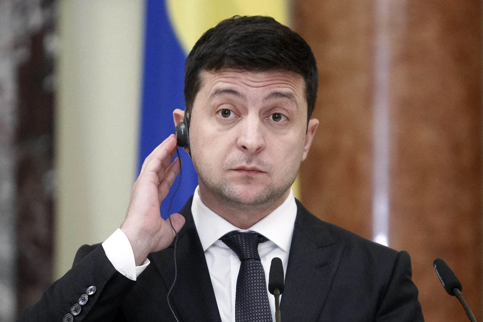 Президент Украины поддерживает кандидатов от «Слуги народа» потоком бессвязного бессознательного