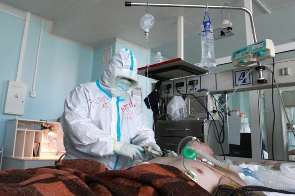 В волгоградских больницах много тяжелых пациентов с ковидом.