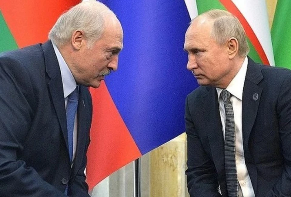 Александр Лукашенко и Владимир Путин. Фото: Алексей Дружинин/пресс-служба президента РФ/ТАСС