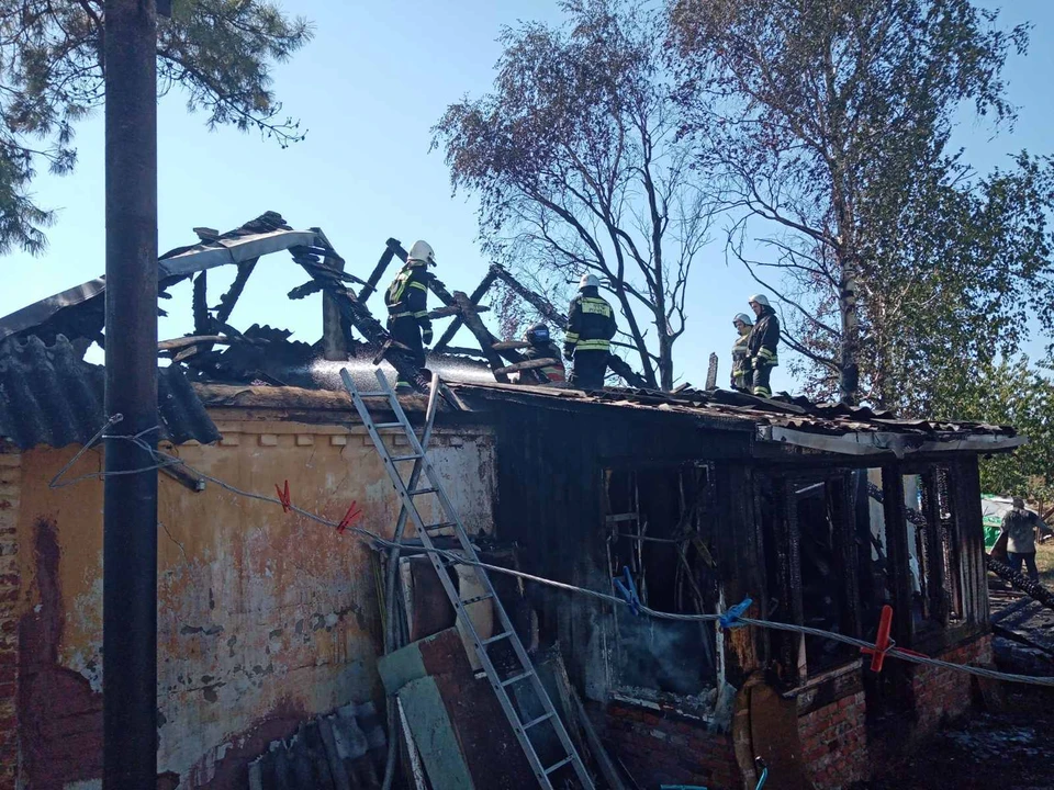8 пожаров в жилых помещениях ликвидировали белгородские огнеборцы за неделю. Фото пресс-службы МЧС в белгородской области