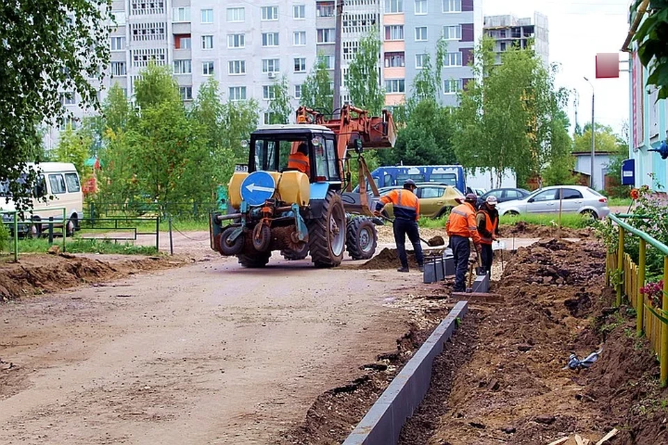 В Тверской области в 2021 году благоустроят 81 двор. Фото: Администрация Твери/www.tver.ru.